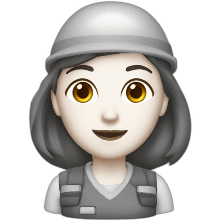 ouvrier batiment femme emoji