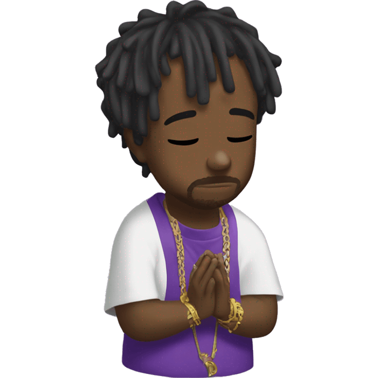 Lil uzi vert praying emoji