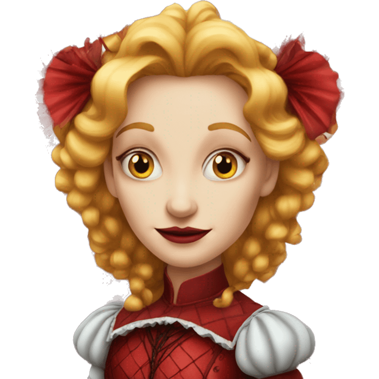 The red queen from alice in wonderland emoji