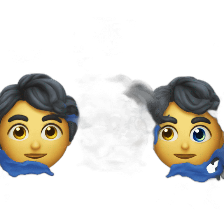 Sorcière aux yeux bleus emoji