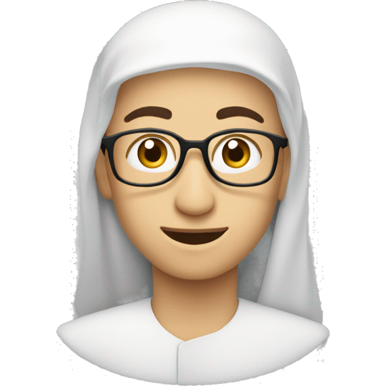 logo bertuliskan "muslim bersaudara" emoji