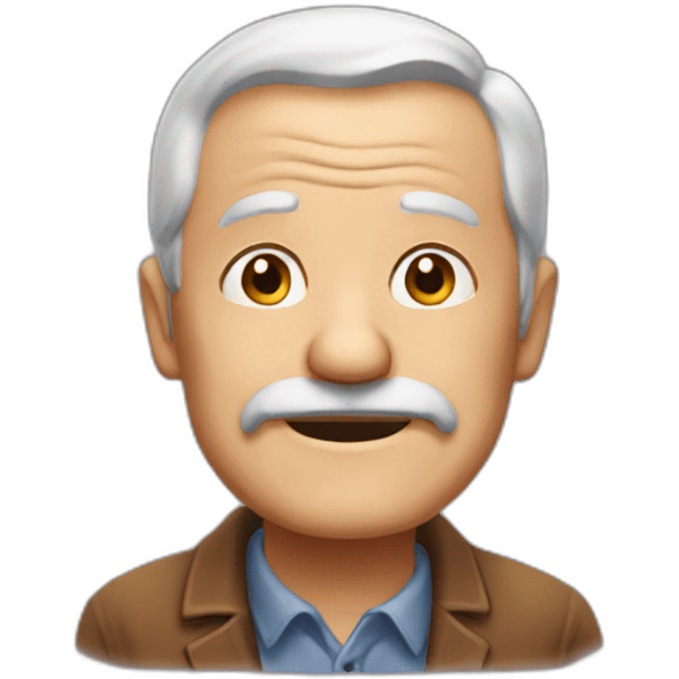 old man single emoji