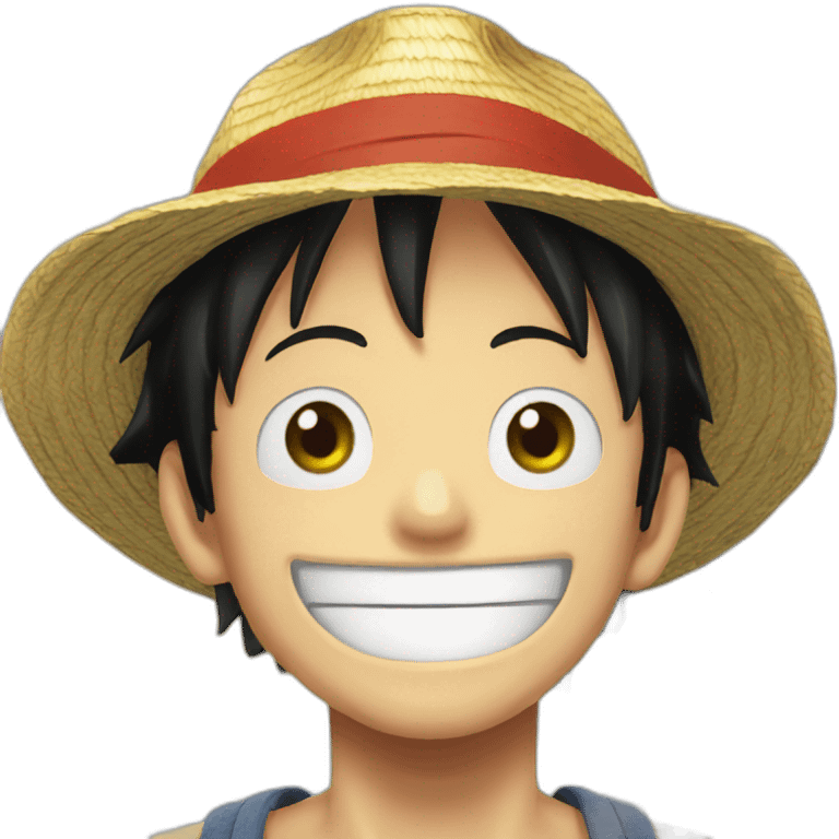 Luffy dieu du soleil emoji