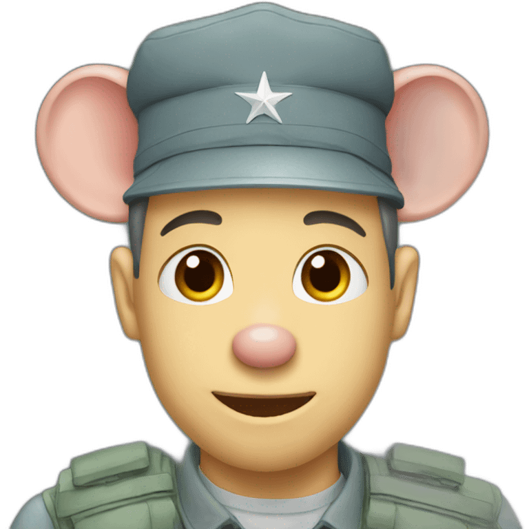 Rat avec des air force emoji