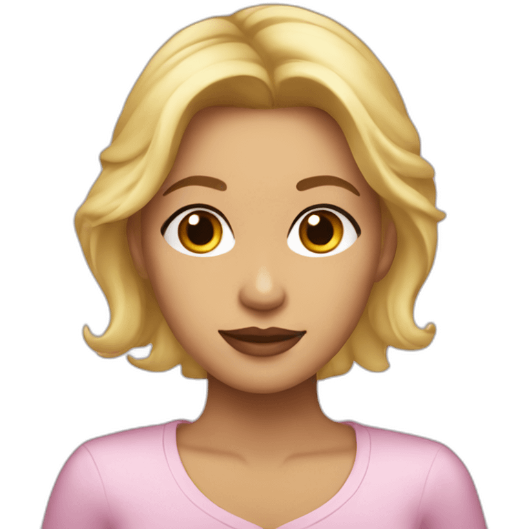 Cristina leal blonde emoji