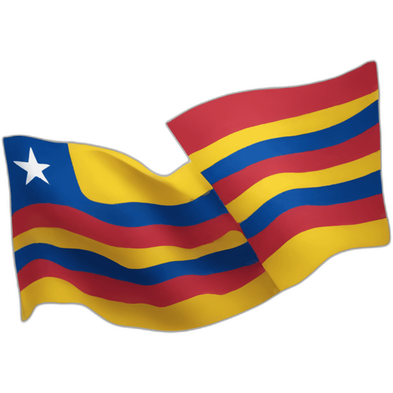 Ecuadorian flag with Spanish flag colours emoji