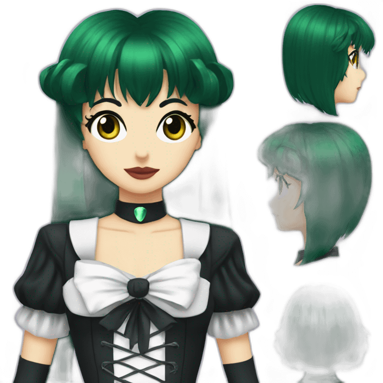 gothic sailor pluto emoji