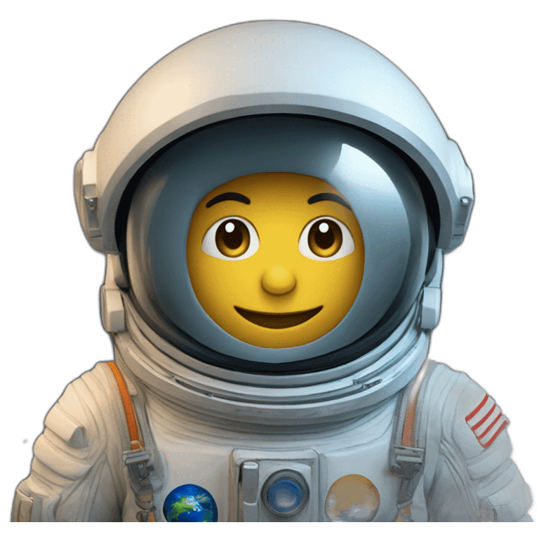 Un maïs dans l'espace emoji