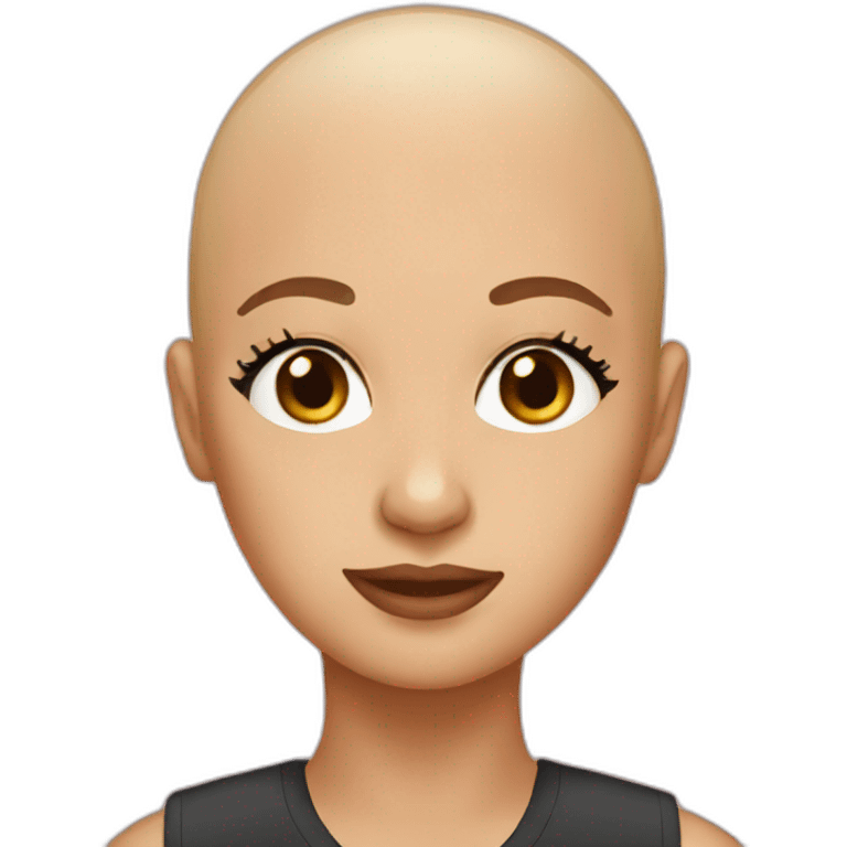 bald amber oates emoji