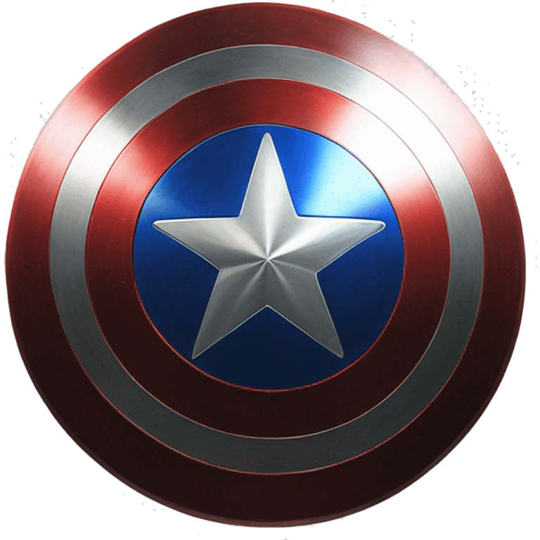 captain america shield with META logo replacing the star  emoji