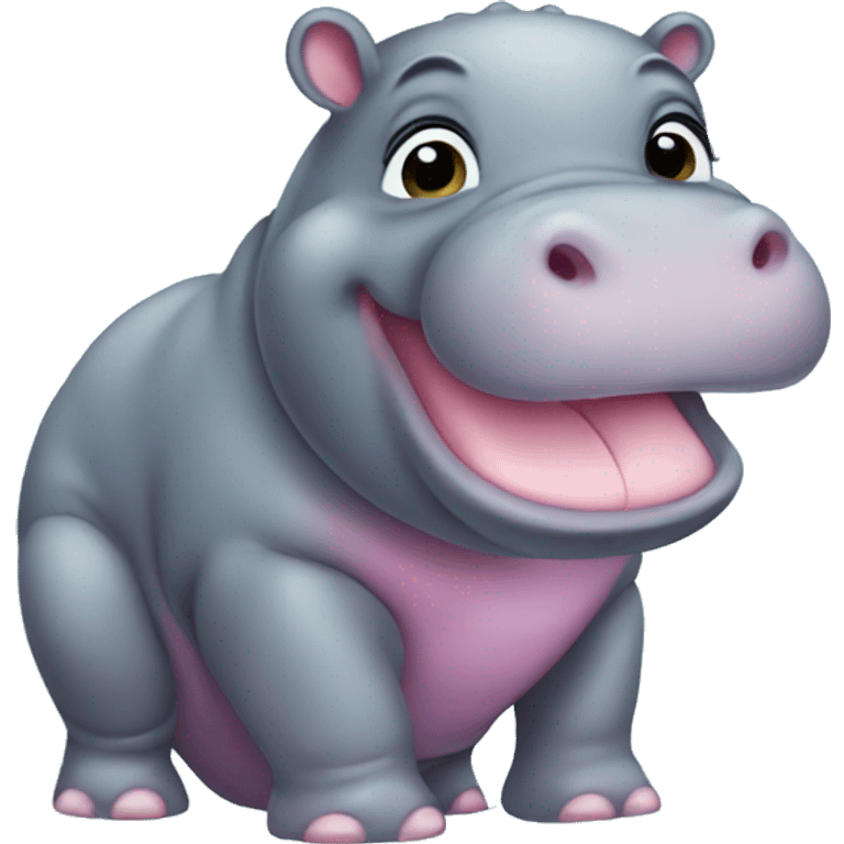 baby hippo  emoji