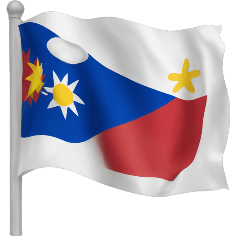 Filipino flag with pokemon emoji