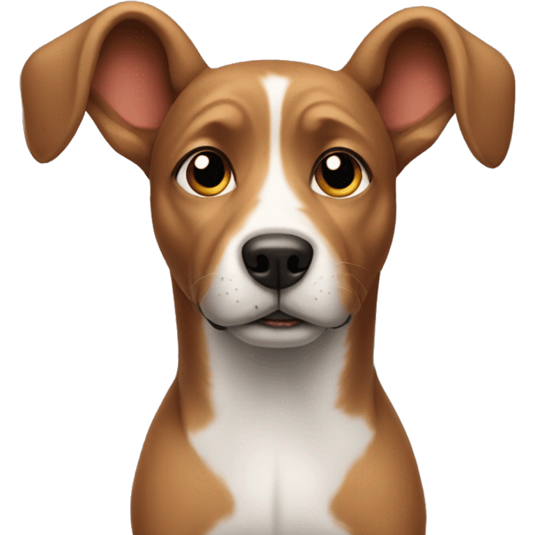 Dog with big ears emoji