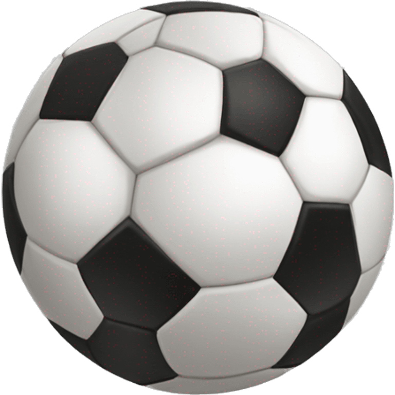 Soccer ball holding a football  emoji