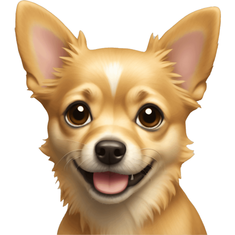 CHIHUAHUA NORWICH TERRIER MIX emoji