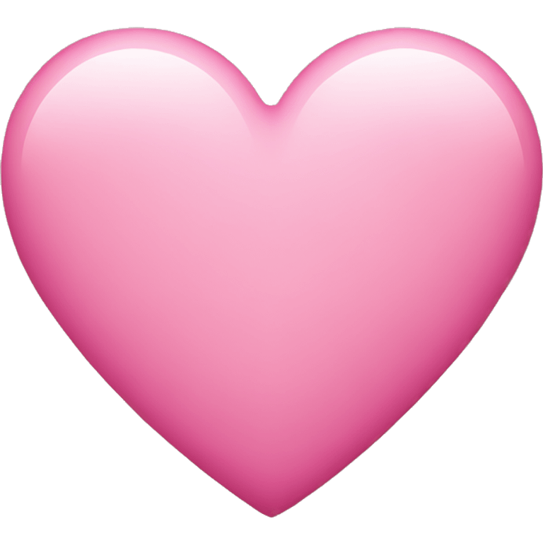 Pink heart emoji