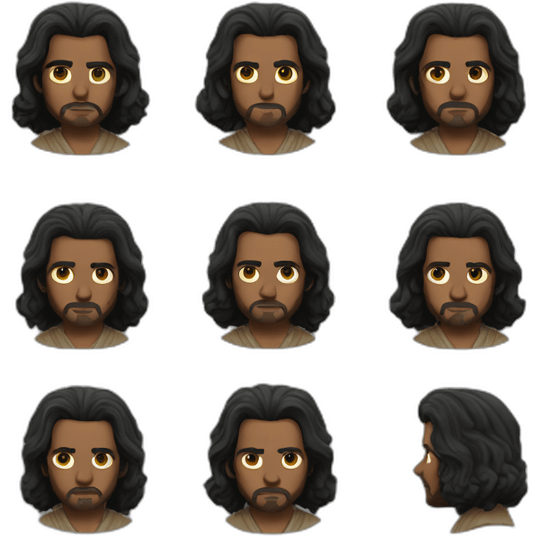 Quinlan Vos from Star Wars emoji