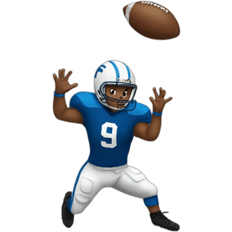 playing football emoji