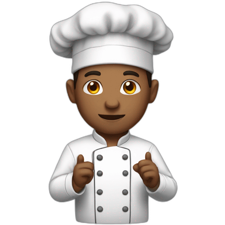 chef showing emoji