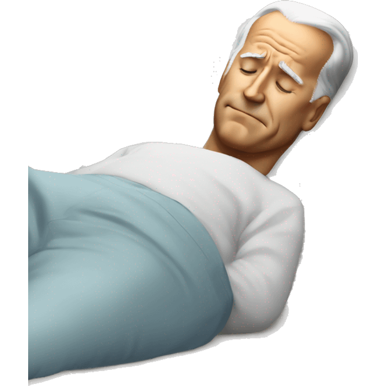 Joe Biden sleeping emoji