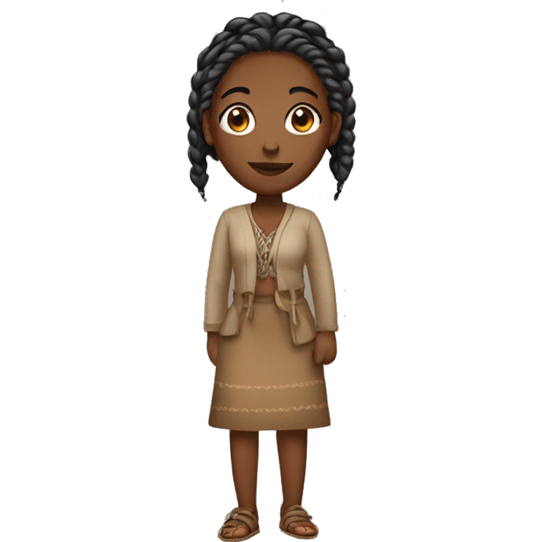 african woman with braids emoji