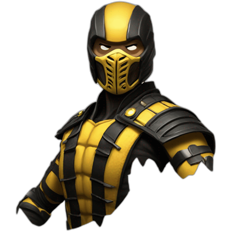 mortal kombat scorpion emoji