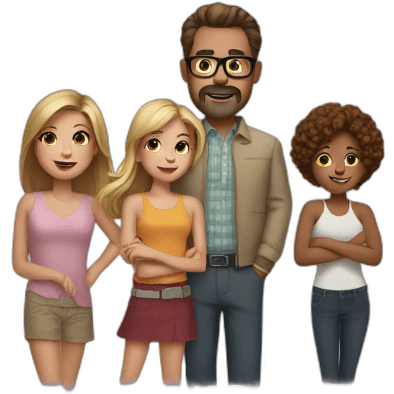 Modern family emoji