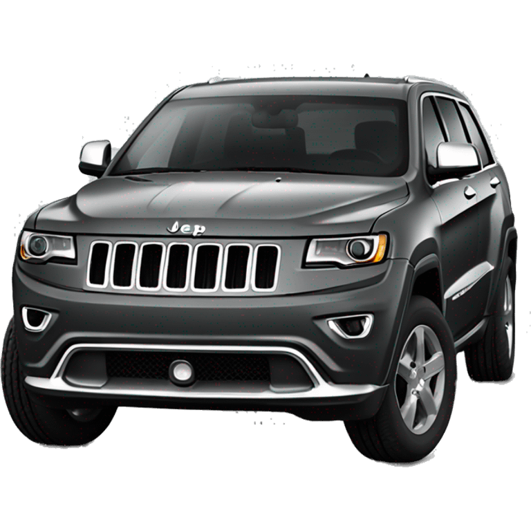 jeep grand cherokee dark gray  emoji