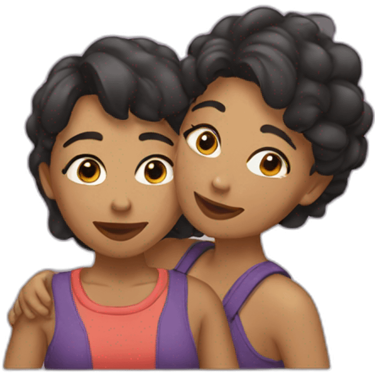 lesbians emoji