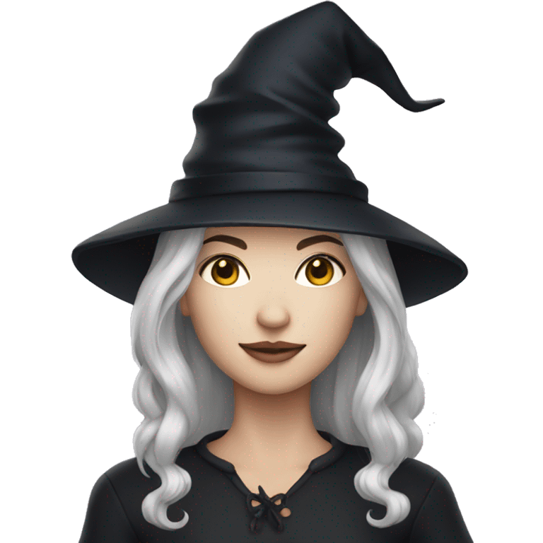 handsome witch white skin emoji