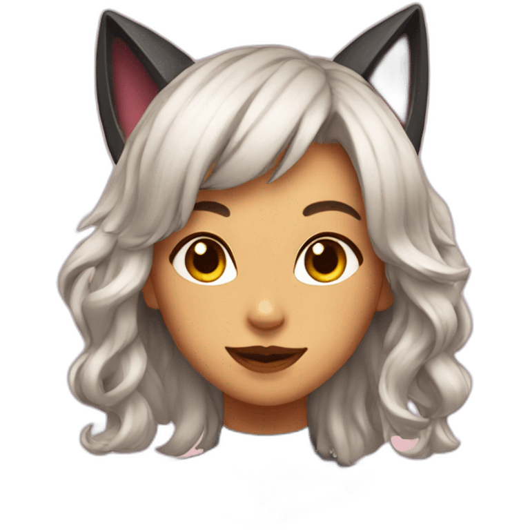 hot catgirl emoji