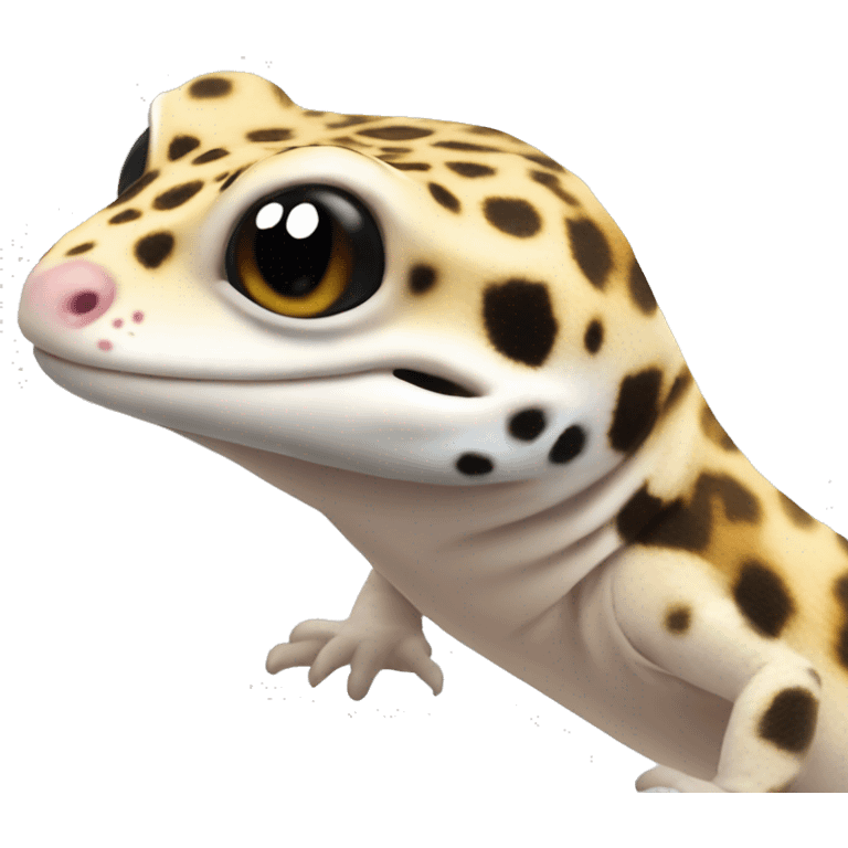 blizzard leopard gecko  emoji