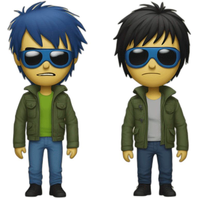 Murdoc and macgyver emoji