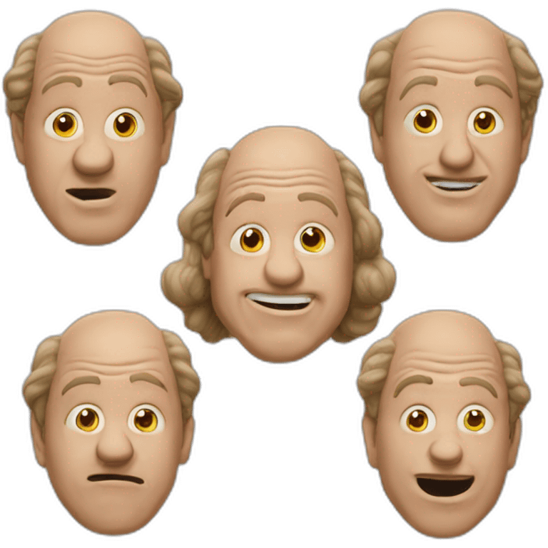 The three stooge emoji