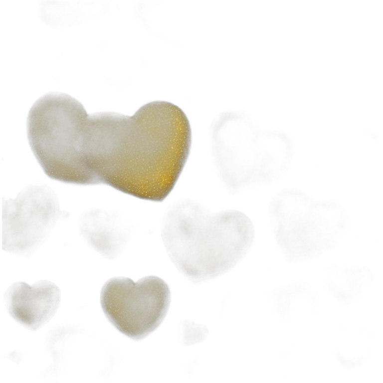 golden sparkle heart emoji