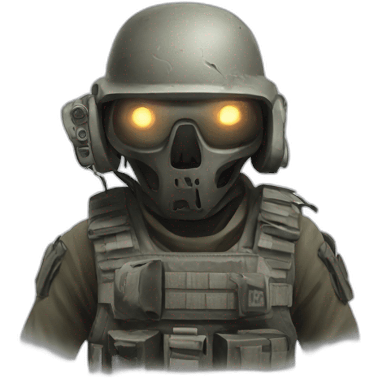 Ghost-call-of-duty emoji