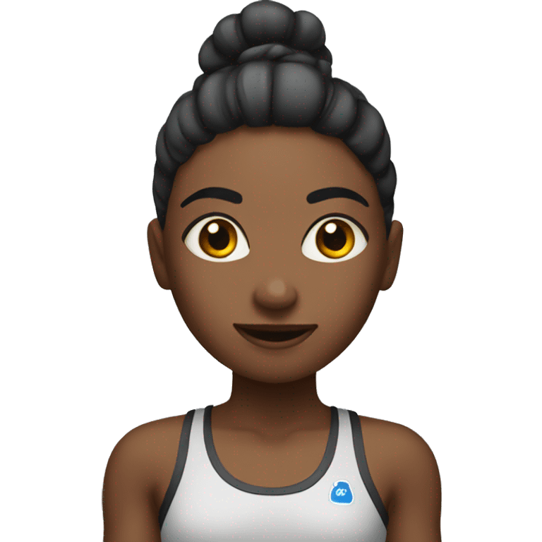 Gym girl emoji