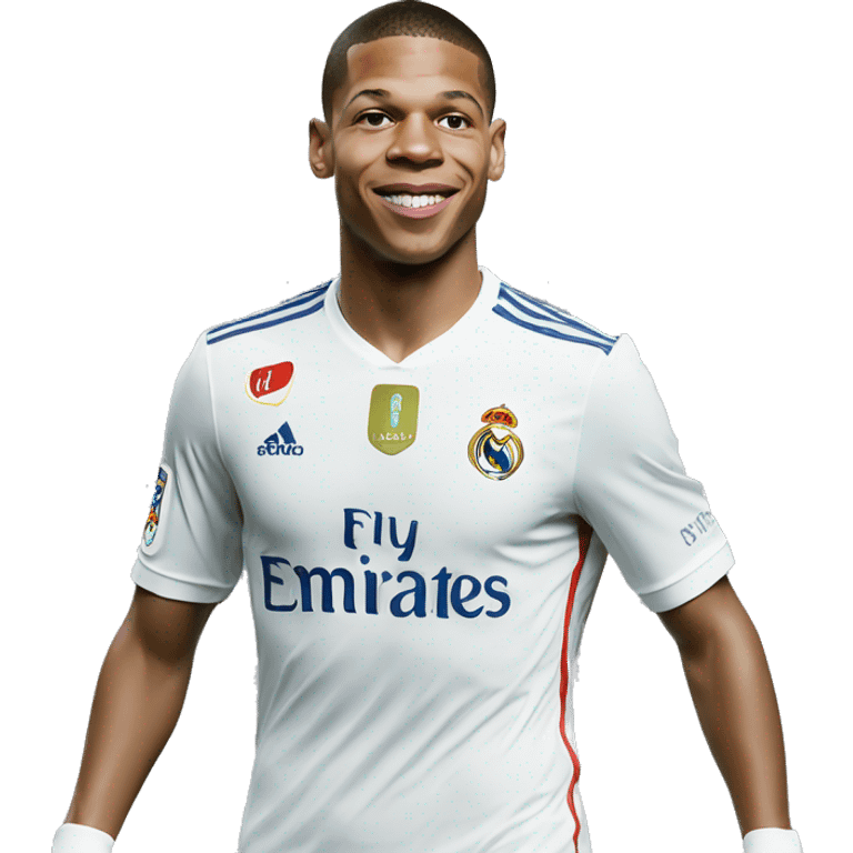 Mbappé in réal madrid emoji