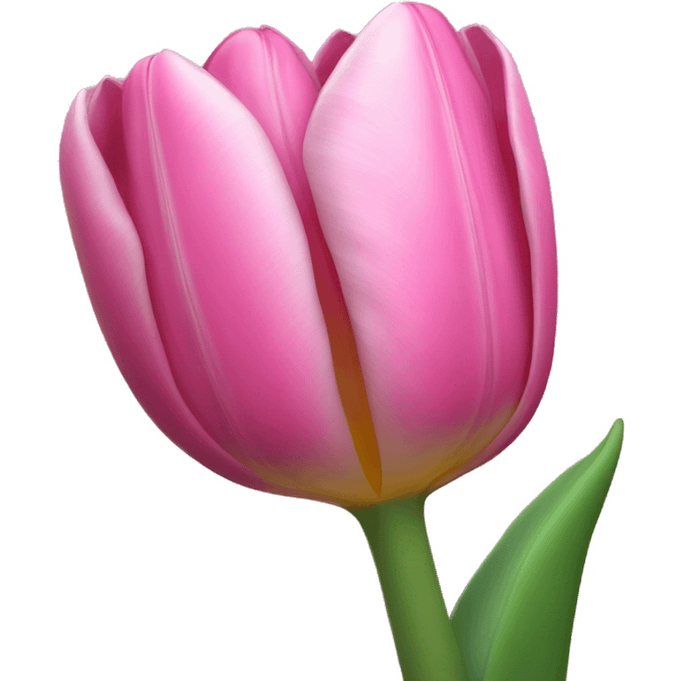 pink tulip flower emoji