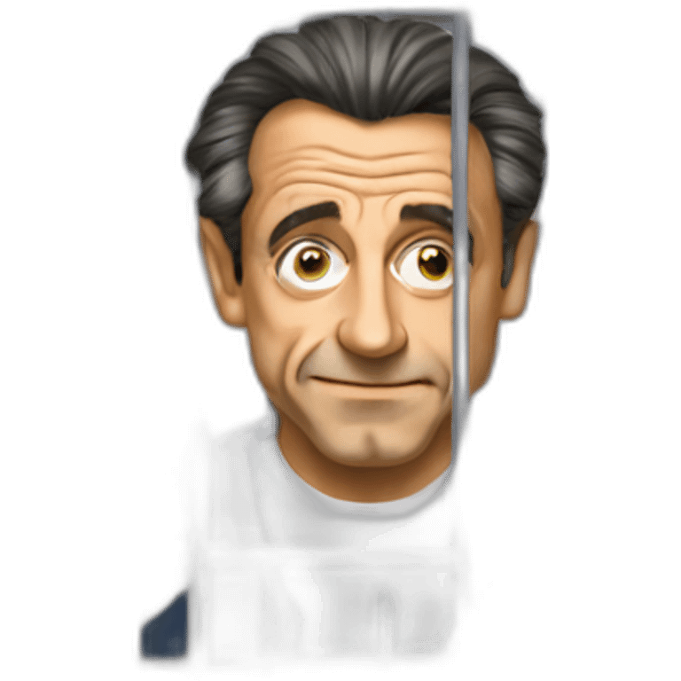 nicolas sarkozy en prison emoji