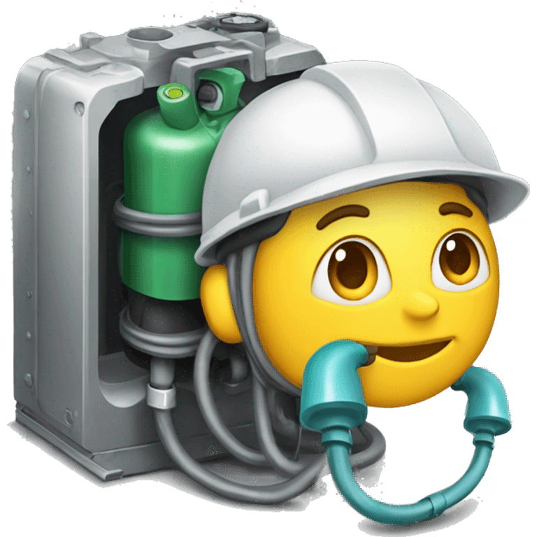 Recuperar gas freón del sistema emoji