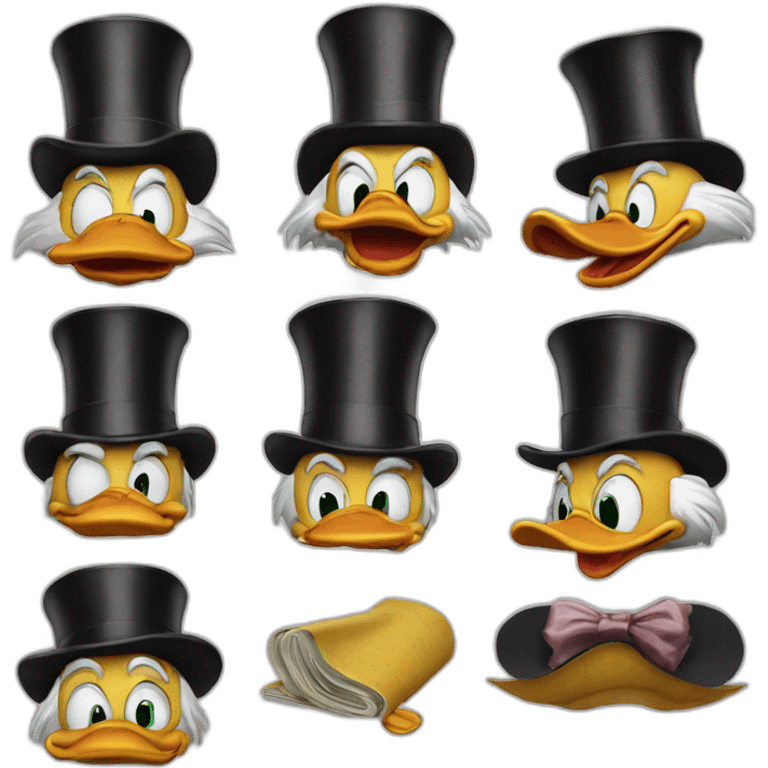 Scrooge mcduck emoji