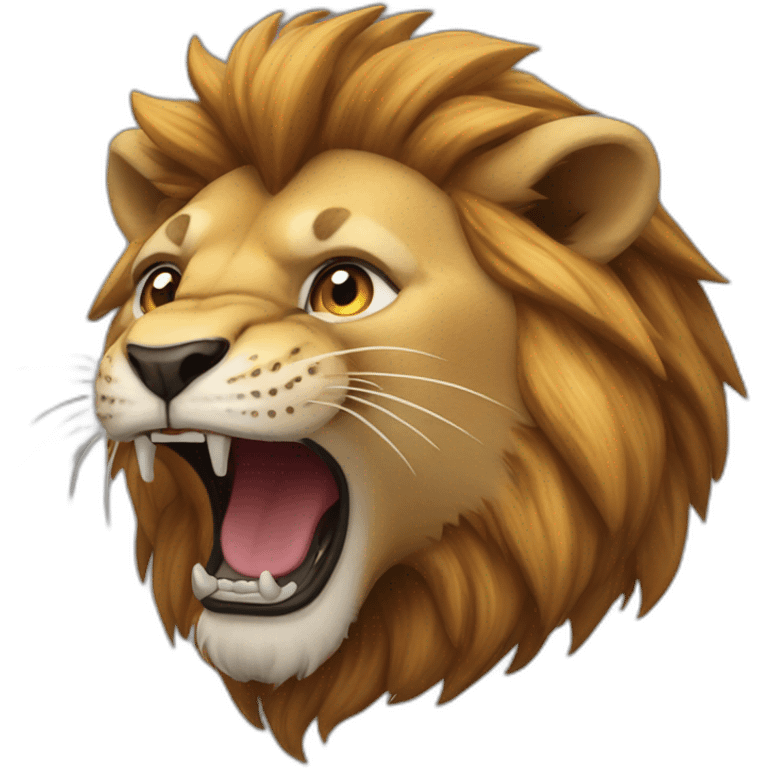 lion's roar emoji