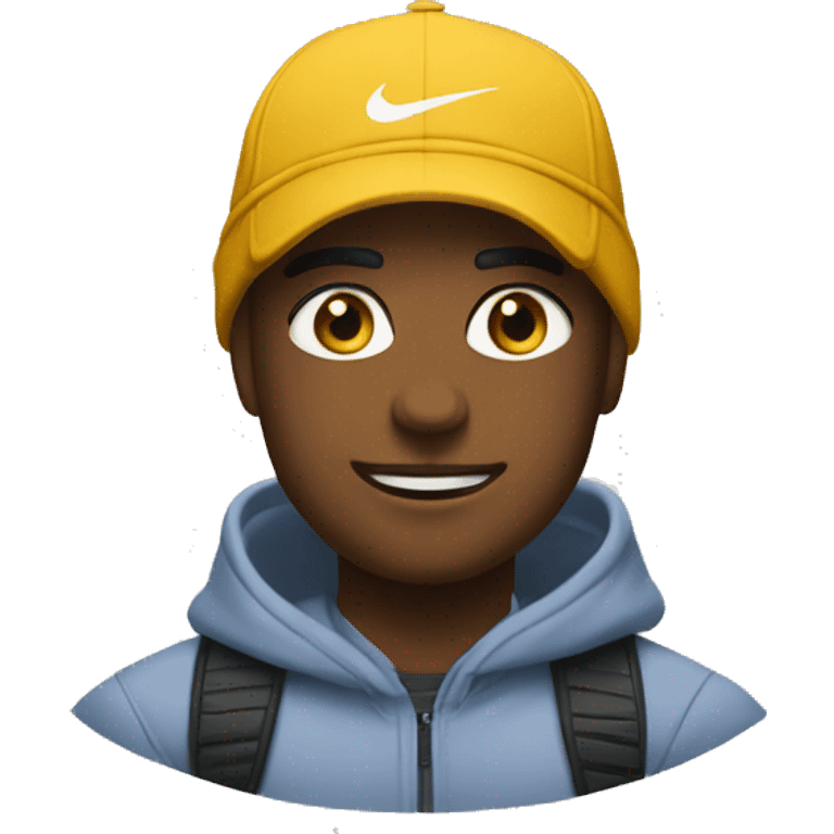 PERSONA CON GORRO NIKE emoji