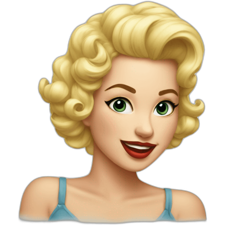 Pin-up emoji