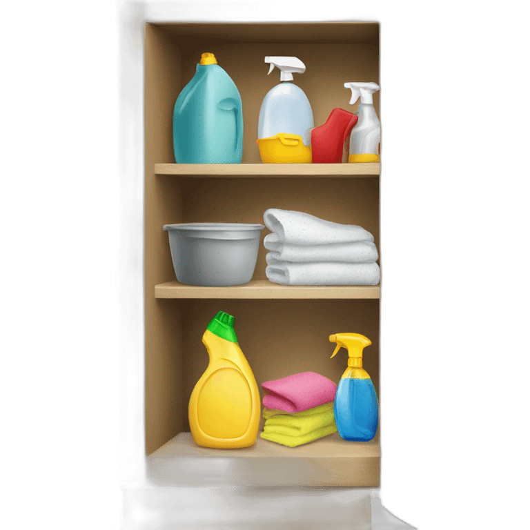 cleaning cupboard emoji