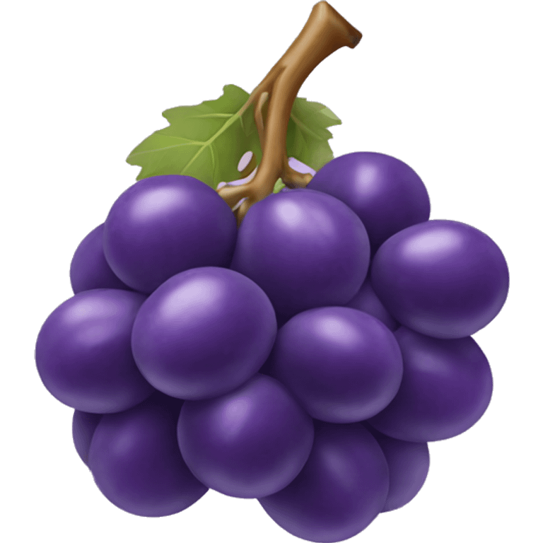 Grape Fruit emoji