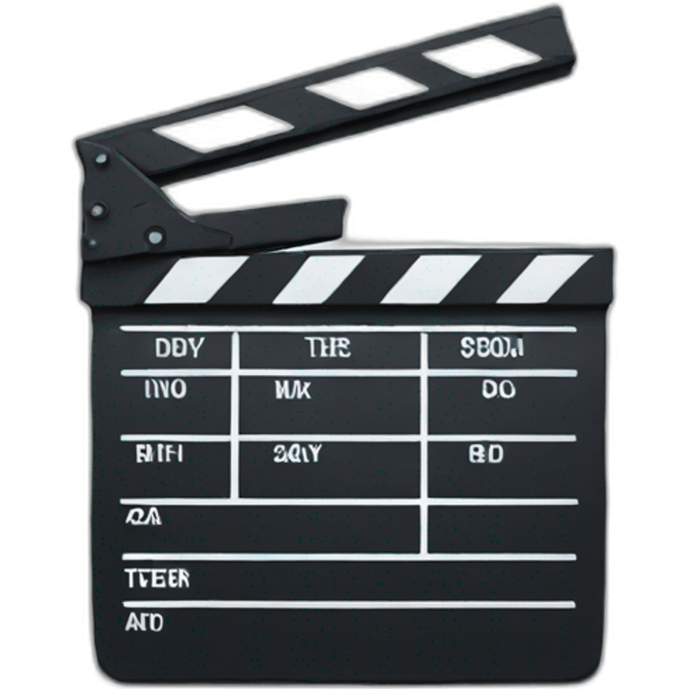 film slate emoji