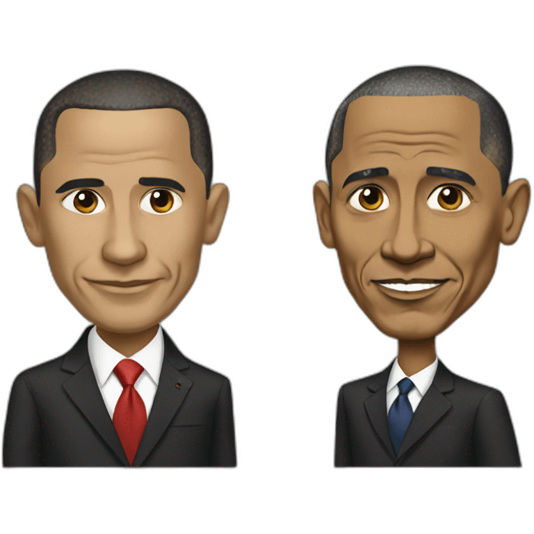 obama as putin emoji