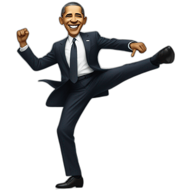 Barack Obama qui danse emoji